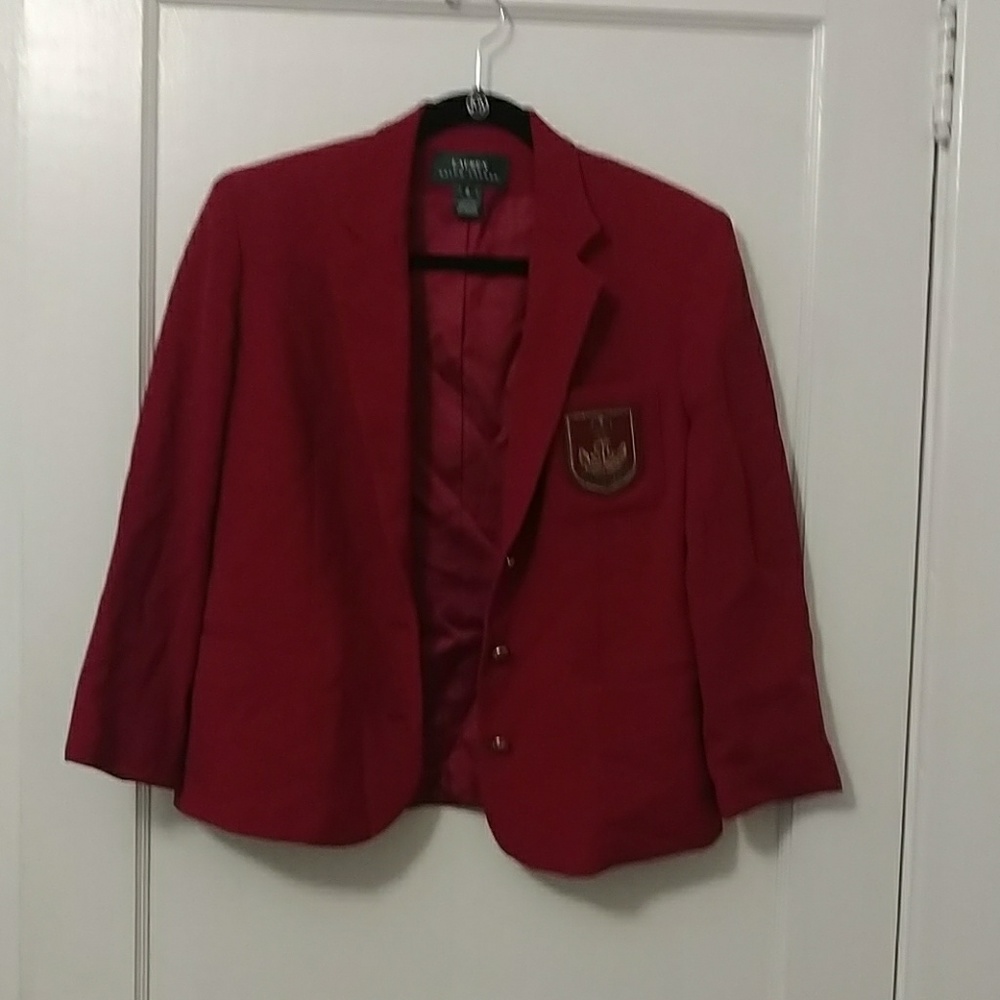 Red Ralph Lauren Blazer